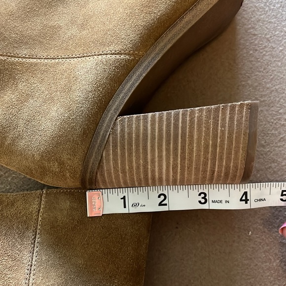 STEVE MADDEN NWOB Sparrow Leather/Suede Block Heel Bootie- Size 10 - Picture 9 of 14